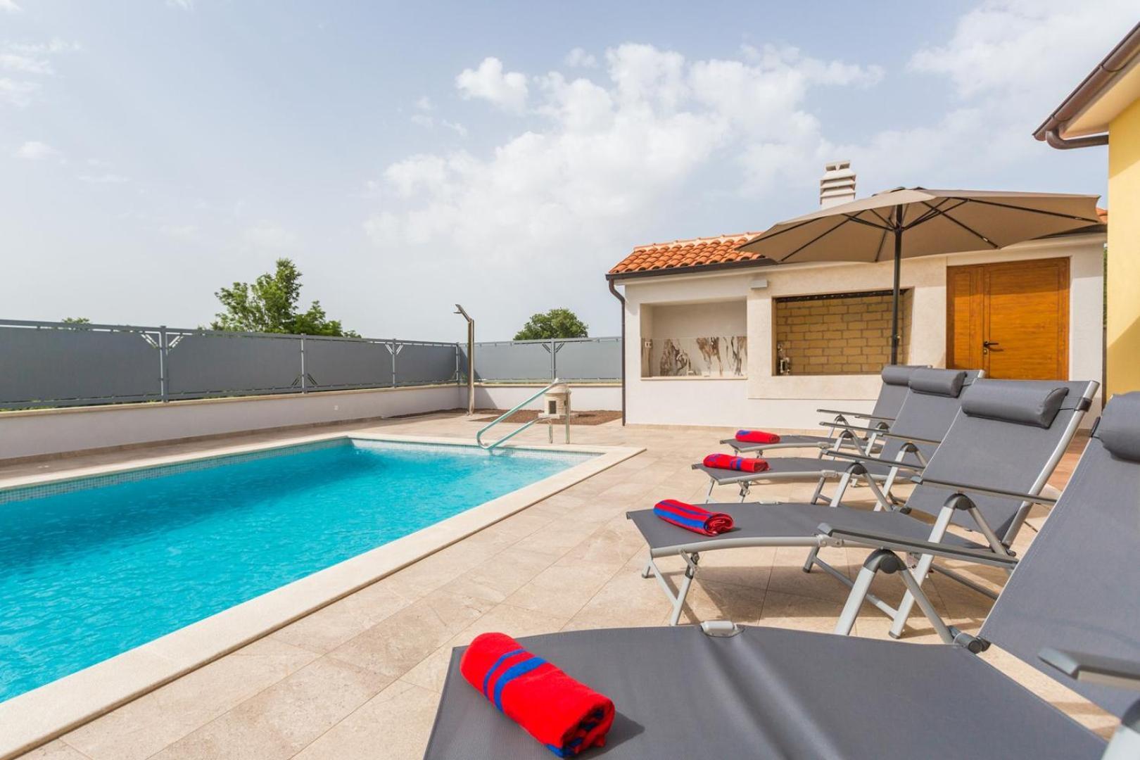 Villa Prenci Private Pool Tinjan Exterior foto
